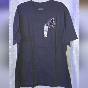 Hot Topic Avengers Logo Gray T-Shirt